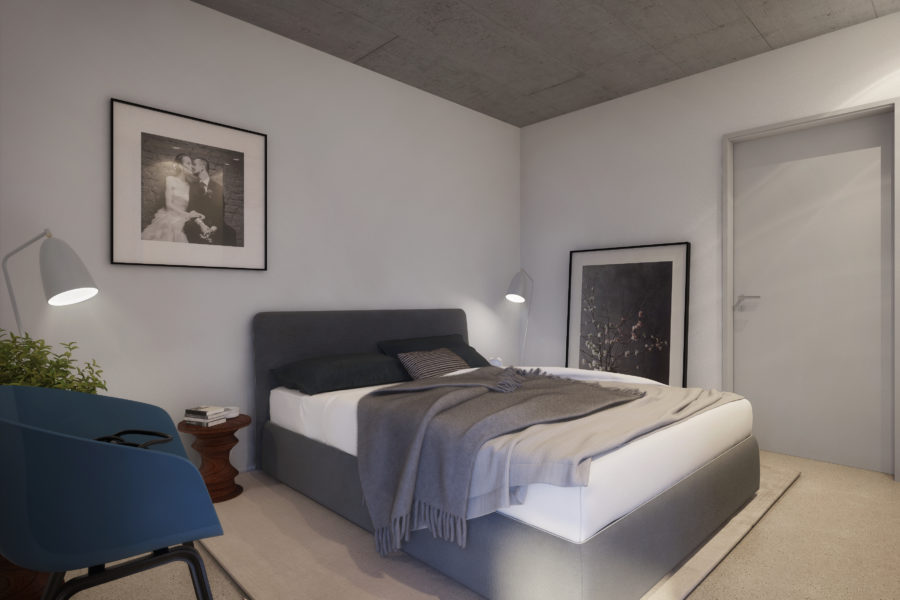 Visualisierung Schlafzimmer